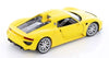 2013 Porsche 918 Spyder Hard Top - YELLOW - 1/24 Diecast Metal Model by Welly w/ BOX