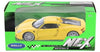 2013 Porsche 918 Spyder Hard Top - YELLOW - 1/24 Diecast Metal Model by Welly w/ BOX