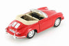 1962 Porsche 356B 356 Carrera 2 Red Convertible Cabriolet 1/24 Diecast Metal Model by Welly