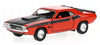 1970 Dodge Challenger T/A - RED - 1/24 Diecast Metal Model by Welly