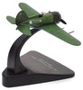 Polikarpov I-16 Type 10 Xin-Jian Yi0Li Aviation School 1/72 Scale Diecast Model by Oxford