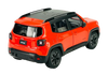 2017 Jeep Renegade Trailhawk - ORANGE - 1/24 Scale Diecast Metal Model by Welly