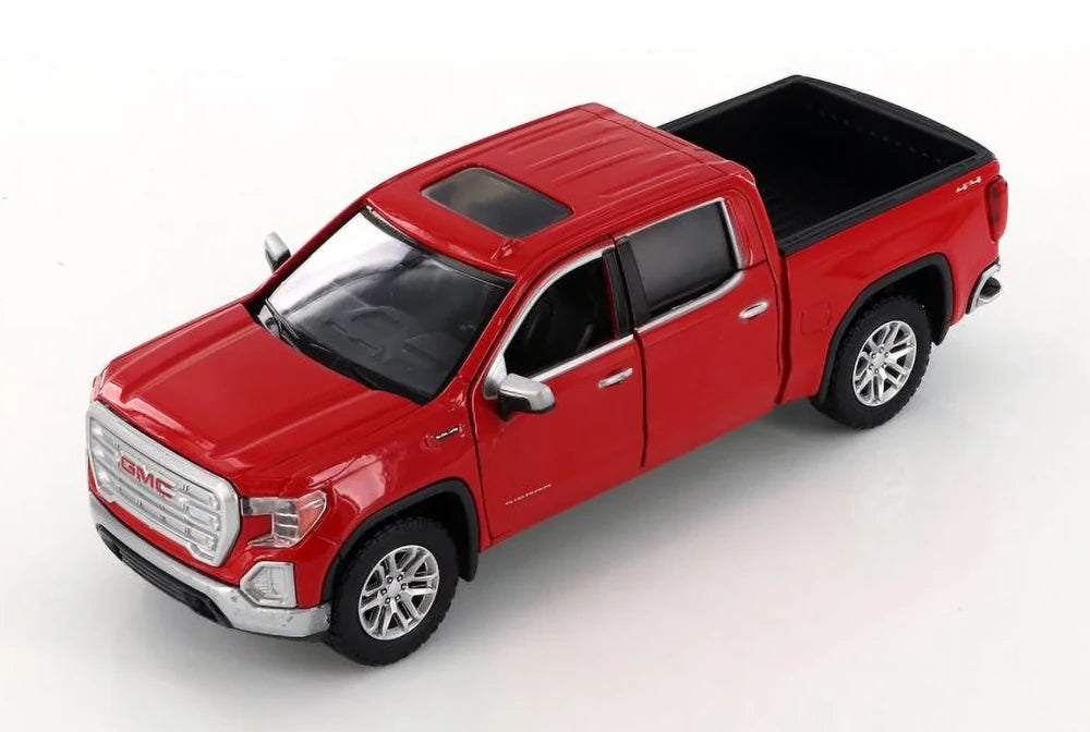 2019 GMC Sierra 1500 SLT Crew Cab - RED - 1/27 Diecast Metal Model by MotorMax