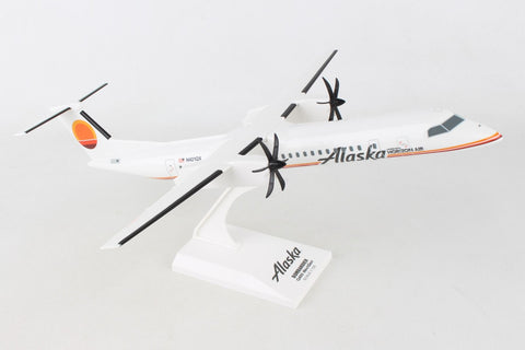 Bombardier Q400 - Dash 8 - Retro Alaska Horizon Air 1/100 Scale Model by Sky Marks