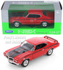 1970 Buick GSX Gran Sport - RED - 1/24 Diecast Metal Model by Welly