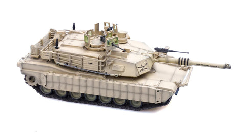 M1A2 Abrams TUSK US Army 4th Armored Div, Iraq, 2011 Display Case - 1/72 Scale Model by Panzerkampf