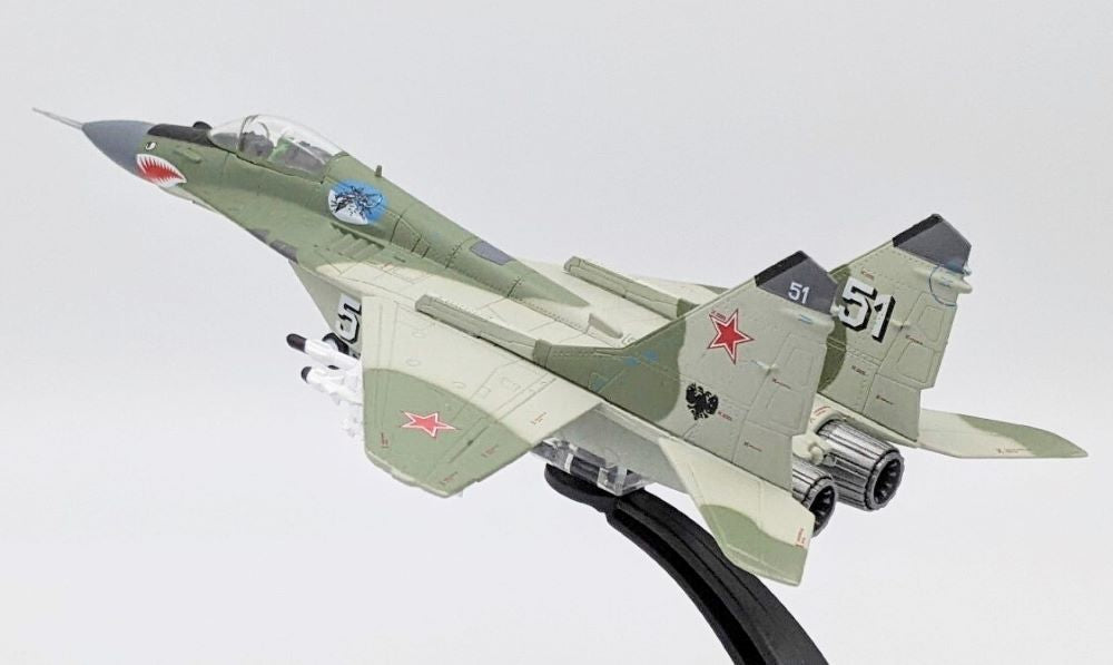 Mig-29 Fulcrum Domna Airfield 2001 - Russian Air Force - 1/100 Scale Diecast Metal Model - Unbranded