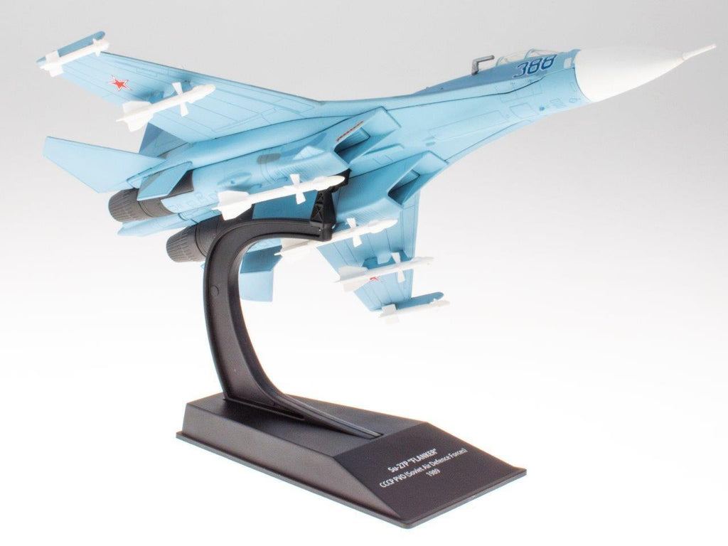 Sukhoi Su-35 Flanker-E Fighter 1/100 Scale Diecast Aircraft Model