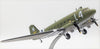 C-47 (DC-3) Skytrain - Dakota "L4" D-Day Scheme - 9th Air Force, USAAF 1/100 Scale Diecast Model - Unbranded