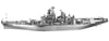USS Missouri BB-63 3D Metal Model Puzzle/Kit by Piececool
