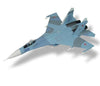 Su-27 (Su-27P) Flanker Soviet Air Defense Forces 1989 1/100 Scale Diecast Metal Model by Hachette