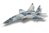 Mig-29 (Mig-29SMT) Fulcrum Russian Air Force 2012 1/100 Scale Diecast Metal Model by Hachette