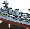 HMS Hood Battlecruiser Royal Navy - 1/700 Scale Diecast & Plastic Model - Forces of Valor