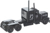 Peterbilt POW - MIA Tribute Black Out Truck  1/32 Scale Diecast and Plastic Model by NewRay