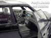 2001 Land Rover Range Rover (L322) Black 1/24 Diecast Metal Model by Welly