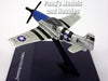 North American P-51 (P-51D) Mustang 1/160 Scale Diecast Model by NewRay