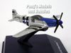 North American P-51 (P-51D) Mustang 1/160 Scale Diecast Model by NewRay