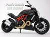 Ducati Diavel Carbon Red 1/12 Scale Diecast Metal Model Motorcycle by Maisto