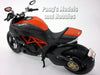 Ducati Diavel Carbon Red 1/12 Scale Diecast Metal Model Motorcycle by Maisto