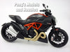 Ducati Diavel Carbon Red 1/12 Scale Diecast Metal Model Motorcycle by Maisto