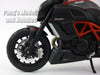 Ducati Diavel Carbon Red 1/12 Scale Diecast Metal Model Motorcycle by Maisto