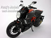 Ducati Diavel Carbon Red 1/12 Scale Diecast Metal Model Motorcycle by Maisto