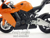 KTM 1190 RC8 (Orange) 1/10 Scale Diecast Metal Model Motorcycle by Welly