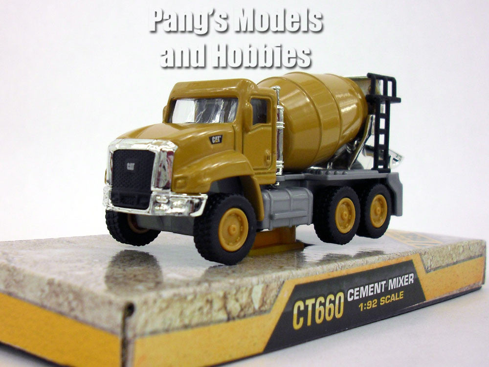 CAT CT660 Cement Mixer Truck 1/92 Scale Diecast Metal Model by Toy State