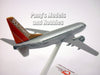 Boeing 737-300 Southwest Airlines Silver One 1/200 Scale Model by Flight Miniatures