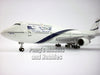 Boeing 747-400 El Al Israel Airlines 1/200 Scale by Sky Marks