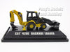 CAT 420E Backhoe Loader "Micro Constructor" Diecast Metal Model by Diecast Masters