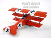 Fokker DR.1 (DR.I) Red Baron1/63 Scale Diecast Metal Model by Daron