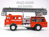 5 Inch Fire Department Ladder Truck Fire Engine Diecast Scale Model