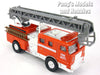 5 Inch Fire Department Ladder Truck Fire Engine Diecast Scale Model