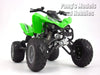 Kawasaki KFX-450R (KFX450R) ATV Quad Bike 1/12 Scale Diecast and Plastic Model by NewRay