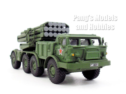 Soviet BM-27 Uragan-Hurricane Multiple Rocket Launcher 1/72 Scale Diecast Model by Eaglemoss