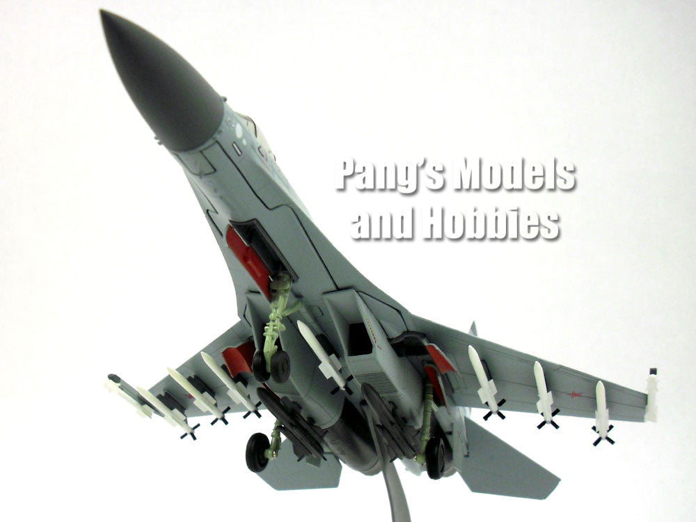 3D printed SU-27 Flanker scale 1/13.5 with equipment from MotionRC