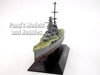 Japanese Battleship Hiei 1/1100 Scale Diecast Metal Model Ship by Eaglemoss #37