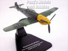 Bf-109 (Bf-109E-4) German Fighter Wolfgang Lippert - 1940 - 1/72 Scale Diecast Metal Model by Oxford