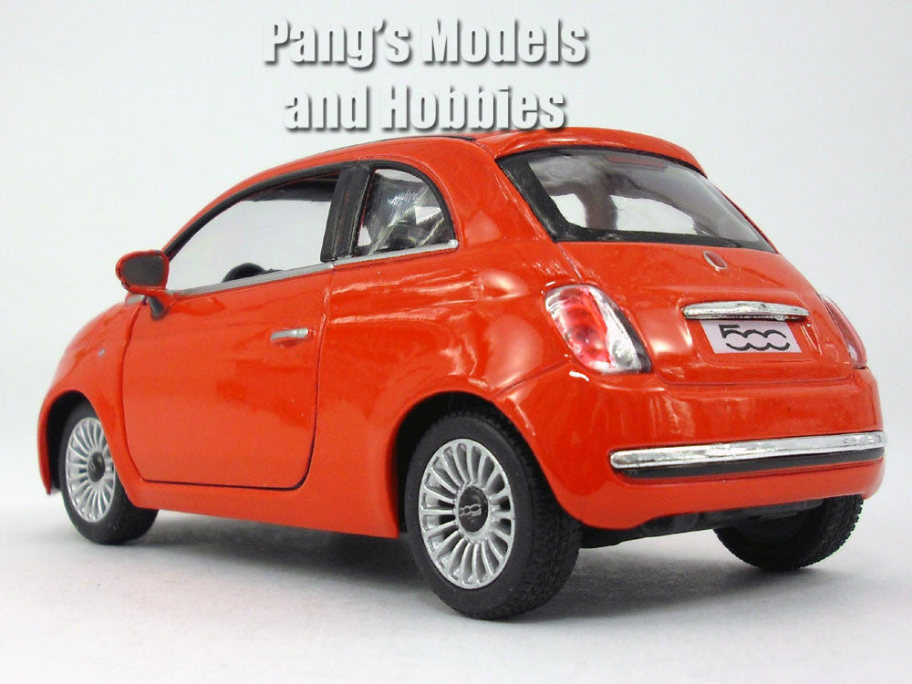 2007 New Fiat 500 1/28 Scale Diecast Metal Model by Kinsmart – Pang's  Models and Hobbies