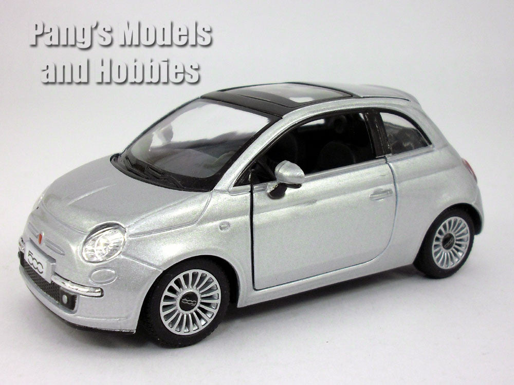 2007 New Fiat 500 1/28 Scale Diecast Metal Model by Kinsmart – Pang's Models  and Hobbies