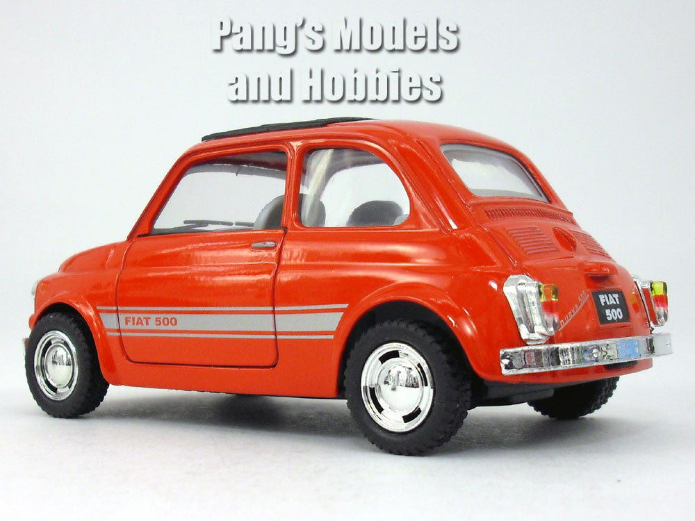 Classic Fiat 500 1/24 Scale Diecast Metal Model by Kinsmart – Pang's Models  and Hobbies