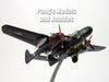 Northrop P-61 Black Widow 1/144 Scale Diecast Metal Model by Air Force 1