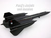 Lockheed SR-71 Blackbird Spy Plane "61-7972" Lt. Col. Raymond E. "Ed" Yielding and Lt. Col. Joseph T. "JT" Vida, 1990 1/200 Scale Diecast Metal Model by Air Force 1