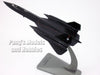 Lockheed SR-71 Blackbird Spy Plane "61-7972" Lt. Col. Raymond E. "Ed" Yielding and Lt. Col. Joseph T. "JT" Vida, 1990 1/200 Scale Diecast Metal Model by Air Force 1