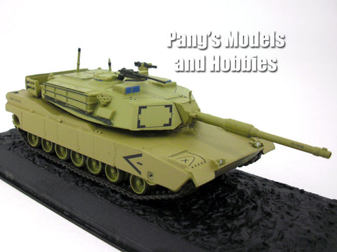 M1 Abrams Main Battle Tank 1/72 Scale Diecast Metal Model by Altaya