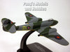 Gloster Meteor - Royal Air Force - 1/72 Scale Diecast Metal Model by Oxford