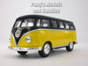 Volkswagen -VW T1 (Type 2) Black Roof Bus 1/32 Scale Diecast & Plastic Model by Kinsmart