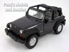 4.25 Inch Jeep Wrangler Rubicon 1/32 Scale Diecast Metal Model by Welly