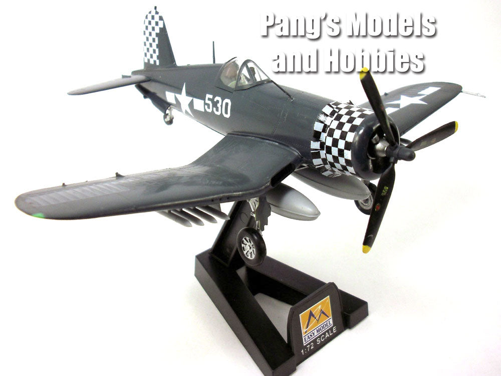 F4U Corsair VMF-312 Okinawa 1945 1/72 Scale Assembled and Painted Model by Easy Model